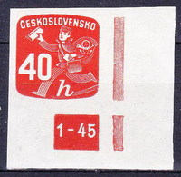 ** Tchécoslovaquie 1945 Mi 486 (Yv TPJ 32), (MNH) - Sellos Para Periódicos