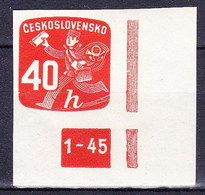 ** Tchécoslovaquie 1945 Mi 486 (Yv TPJ 32), (MNH) - Sellos Para Periódicos