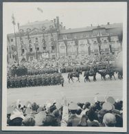 Ansichtskarten: Propaganda: 1940, Ca. 15 Kleine Fotographien Parade Unter Den Linden (vermutlich Sch - Partis Politiques & élections