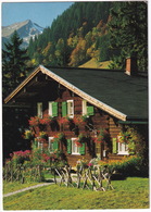 Kleinwalsertal - 'Alter Walserhaus' Im Schwend'le - (Vorarlberg) - Kleinwalsertal