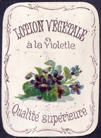 PRINT From J. STERN BERLIN - LOTION  VEGETALE  VIOLERTE -  Cc 1910/5 - Orsi Profumati