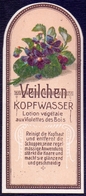 PRINT From J. STERN BERLIN - VEILCHEN  KOPFWASSER  LOTION-  Cc 1910/5 - Ours Parfumés