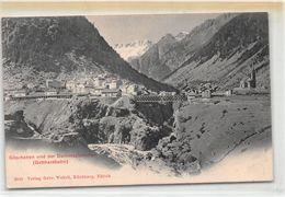 Göschenen Und Der Dammagletscher ( Gottardbahn) - Göschenen