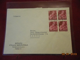 Lettre Du Liechtenstein De 1959 Pour La Suisse - Frankeermachines (EMA)