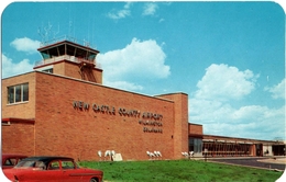 CPSM DE WILMINGTON - DELAWARE  (ETATS-UNIS)  THE TERMINAL BUILDING OF THE NEW CASTLE COUNTY AIRPORT - Wilmington