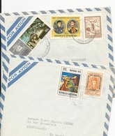 Argentine: 2 Lettres Pour Le Luxembourg - Storia Postale