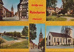 D-64354 Reinheim - Odenwald - Ansichten - Schwimmbad - Freibad - Odenwald