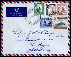 A5840) UK Rhodesia & Nyasaland Cover Salisbury 07.08.61 To Netherlands - Rhodesien & Nyasaland (1954-1963)
