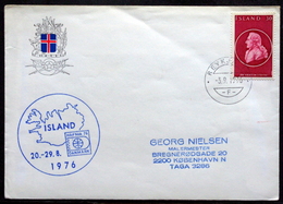 Iceland 1976  HAFNIA 76     Minr.507    ( Lot 6664 ) - Lettres & Documents