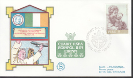 Irlanda - 1979 - Viaggio Di Papa Giovanni Paolo II In Irlanda - Aerogramma Per Il Vaticano - Aéreo