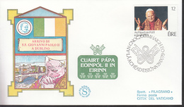 Irlanda - 1979 - Viaggio Di Papa Giovanni Paolo II In Irlanda - Aerogramma Per Il Vaticano - Poste Aérienne