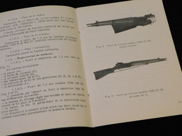 MANUEL FUSILS MAS 36 + MAS 36 CR.39 + MAS 36-51 -- Daté 1978 - Decorative Weapons