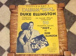 DUKE ELLINGTON  L’Album Hot JAZZ Editions Salabert PARIS 1944 - Jazz