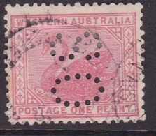 Western Australia 1905 P. 12x12.5 SG 139 Used Perf OS - Used Stamps