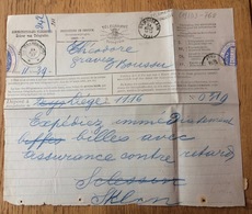 Belgium - Belgie - Belgique 1897, Telegram Telegramme Boussu St. Gislain - Télégrammes