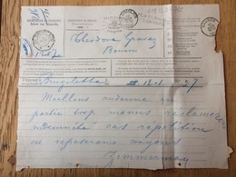 Belgium - Belgie - Belgique 1897, Telegram Telegramme Boussu St. Gislain - Télégrammes