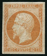 ** N°16 40c Orange - TB - 1853-1860 Napoleon III