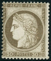 * N°56 30c Brun - TB - 1871-1875 Ceres