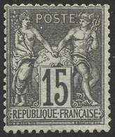 * N°66 15c Gris - TB - 1876-1878 Sage (Type I)