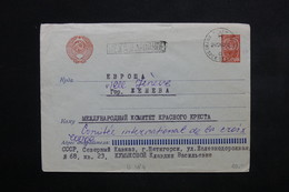 U.R.S.S. - Entier Postal Pour La Croix Rouge De Genève En 1964 - L 22342 - 1960-69