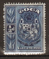 Tonga 1897 Single ½d Stamp From Definitive Set. - Tonga (...-1970)