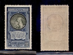 REGNO D'ITALIA - 1932 - Posta Aerea - 100 Lire Leonardo (41) - Gomma Integra - Sonstige & Ohne Zuordnung