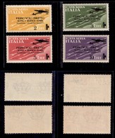 REGNO D'ITALIA - 1934 - Posta Aerea - Roma Buenos Aires (56/59) - Serie Completa - Gomma Integra (125) - Other & Unclassified