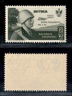 COLONIE - ERITREA - 1934 - Posta Aerea - 25 Cent Roma Mogadiscio (7) - Gomma Integra (50) - Andere & Zonder Classificatie