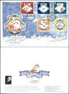 EUROPA - GUERNSEY - Natale (1094/1098) - FDC 5.11.03 - Other & Unclassified