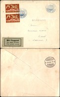 POSTA AEREA - AEROGRAMMI - PRIMI VOLI - SVIZZERA - 1924 (13 Aprile) - Grenchen Zurich - Aerogramma Per Basilea - Other & Unclassified