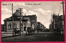 Sydney - Charlotte Street Looking South - Attelage - Animée - C.B. - Edit. WALTER HALL - Altri & Non Classificati