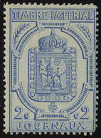 Neuf Avec Charnière N° 8, 2c Bleu, T.B. - Otros & Sin Clasificación