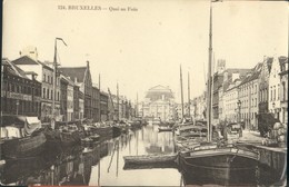 Bruxelles :  Quai Au Foin - Hafenwesen