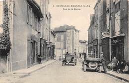 A-19-2195 : CASTELNAU-MAGNOAC. AUTOMOBILES RUE DE LA MAIRIE. - Castelnau Magnoac