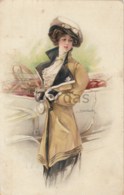 Kunstler Schilbach - Fashion - Old Time Car - Illustrateur - Schilbach