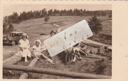 LE CHAMBON Sur LOIRE - Une Famille Qui Pose En 1934  (  Carte Photo ) - Monistrol Sur Loire