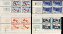 ** POSTE AERIENNE - 30/33 Types Divers D'Avions, La Série En BLOCS De 4 CD, TB - 1927-1959 Ungebraucht