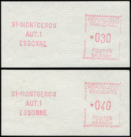 (*) Spécialités Diverses - L.S.A. 2 : SA 00001, Montgeron, Val. 030 Et 040, TB - Sonstige & Ohne Zuordnung