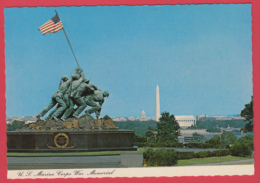 ARLINGTON - U.S. MARINE CORPS WAR MEMORIAL ** 2 SCANS - Arlington
