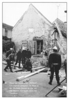 Flins Sur Seine - Les Sapeurs Pompiers De Flins Et Des Mureaux Posent Un étai Sur Une Maison Rue Vassieux - Flins Sur Seine