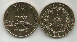 Djibouti 10 Francs 2013. High Grade - Dschibuti