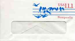 Entier Postal De 1991 Sur Env. Avec Fenêtre - Rabat Gommé - Format 92 X 165 Mm (#6 3/4) - 2011-...