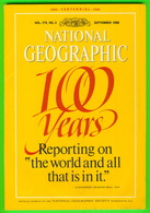 BOOKS - NATIONAL GEOGRAPHIC MAGAZINE - 1988 CENTENNIAL 1988 - VOL. 174, No 3 SEPTEMBER 1988 - 434 PAGES - - Geografía