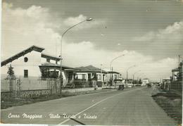 CERRO MAGGIORE (MILANO) - VIALE TRENTO E TRIESTE, B/N,VIAGGIATA 1966,ANIMATA E AUTO D'EPOCA, - Cinisello Balsamo