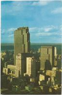 W1018 New York - Midtown Skyline With Rockefeller Center Buildings / Viaggiata 1958 - Panoramic Views