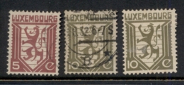 Luxembourg 1930 Coat Of Arms FU - Autres & Non Classés