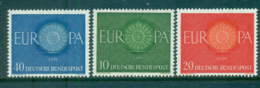 Germany 1960 Europa, Spoked Wheel MUH Lot65297 - Other & Unclassified