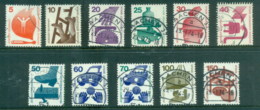 Germany Berlin 1971-73 Accident Prevention (numbered)FU/CTO - Autres & Non Classés