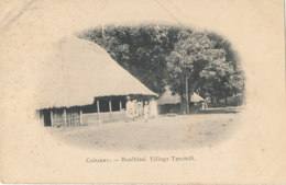 A M 494  /  C P A   GUINEE FRANCAISE - CONAKRY -  BOULBINE  VILLAGE TANONDI - Guinée Française