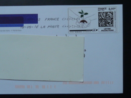 Reboisement Main Hand Timbre En Ligne Sur Lettre (e-stamp On Cover) TPP 3967 - Printable Stamps (Montimbrenligne)